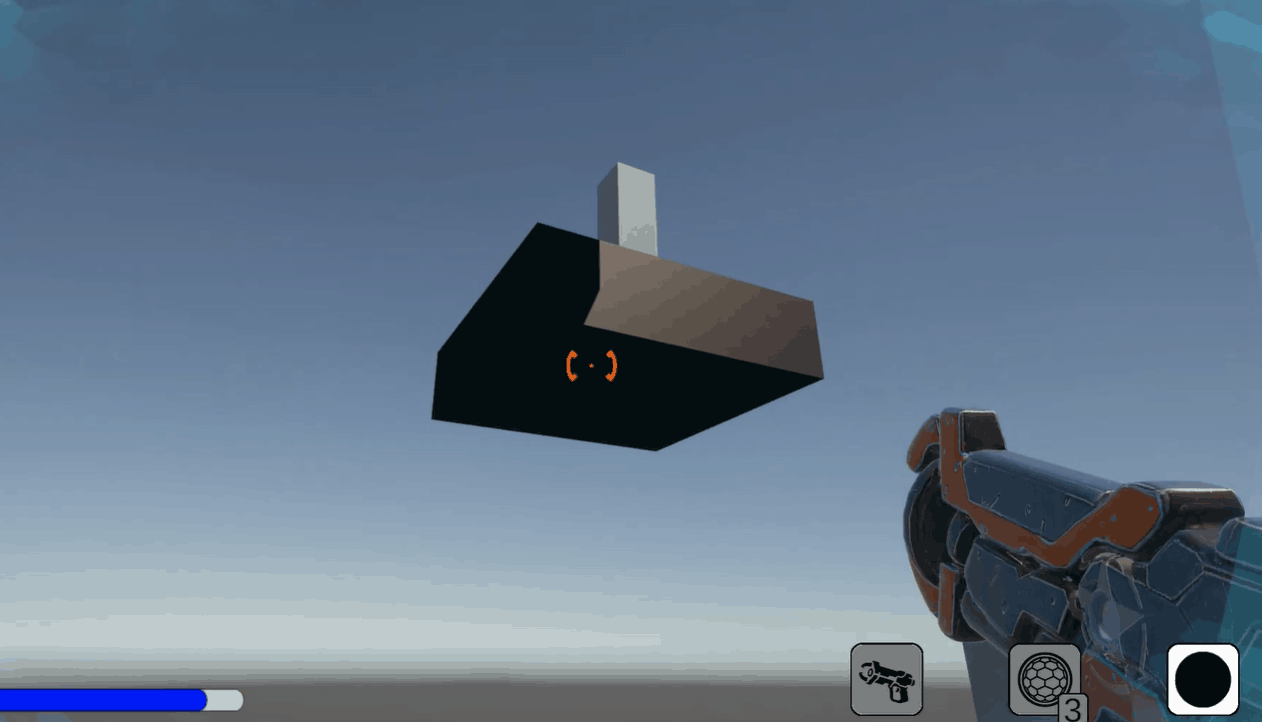 Fire person gameplay of swords and grapples